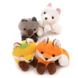 Kogitsune Konkon Plumed Tail Fox Standard Plush Collection