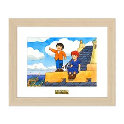 "Marco & Fiorina" Chara Fine Graph Print