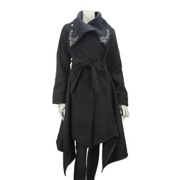 Rozen Kavalier Irregular Hem Coat B