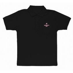 Love Live! Sunshine!! Riko Sakurauchi Black Embroidered Polo Shirt