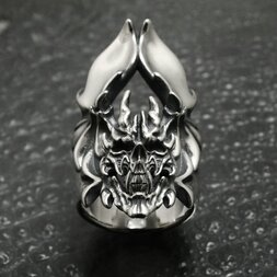 Devilman Crybaby Scull Ring