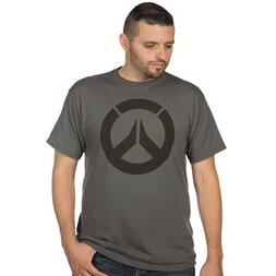 Overwatch Icon Men's Premium Charcoal T-Shirt