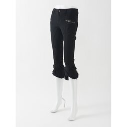Ozz Oneste Embroidered Rose Sabrina Pants