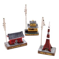 Souvenir Japan Poly Memo Clip Collection