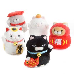 Hige Manjyu Maneki-neko Cat Plush Collection Vol. 2 (Standard)