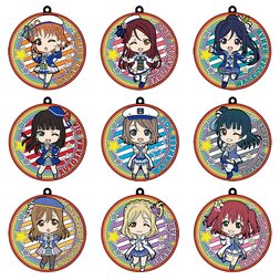 Nendoroid Plus: Love Live! Sunshine!! Collectible Rubber Coaster Keychains: Mirai no Bokura wa Shitteru yo Box Set