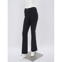 Rozen Kavalier Basic Bootcut Pants (Black)