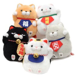 Hige Manjyu Manekineko Cat Plush Collection (Standard)