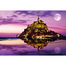 Mont Saint-Michel: Abbey floating on the Sea Jigsaw Puzzle