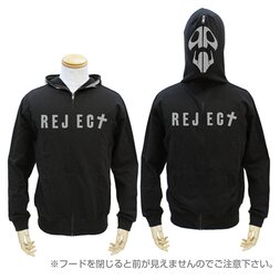 Rebuild of Evangelion 10th Angel Black Full-Zip Hoodie