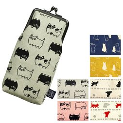 Canvas Cat Glasses Cases