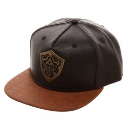 Legend of Zelda Metal Hylian Shield Snapback