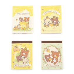 Rilakkuma Harvest Festival in Honey Forest Mini Memo Pad