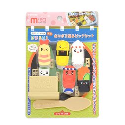 Sushi Rice Ball Mold & Pick Set