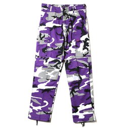 Radio Eva 622 NERV B.D.U. Purple Cargo Pants