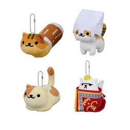 Neko Atsume 6" Ball Chain Plush Collection Vol. 12