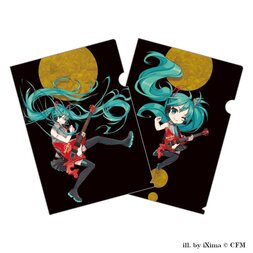 Hatsune Miku x Hard Rock Family Live Collaboration Clear File Set