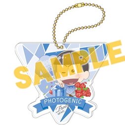 Osomatsu-san Photogenic Party Karamatsu Big Acrylic Ball Chain Charm