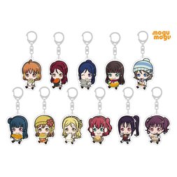Love Live! Sunshine!! Mogu Mogu Saint Aqours Snow Acrylic Keychain Cham Box Set