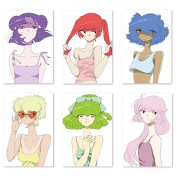 Shiritsu Yami Pastel Gakuen x PARK Postcards