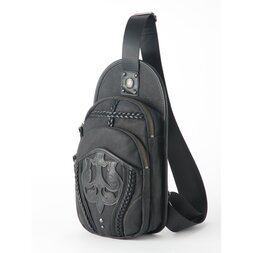 Ozz Croce Embossed Crossbody Bag