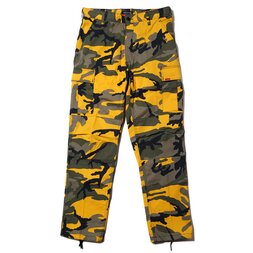 Radio Eva 622 NERV B.D.U. Yellow Cargo Pants
