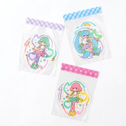 Magical Lip Girls Hologram Clear Stickers