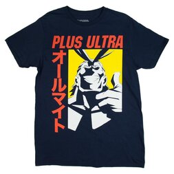 My Hero Academia Plus Ultra Navy Men's T-Shirt