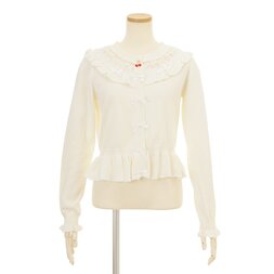 LIZ LISA Frilly Cherry Cardigan