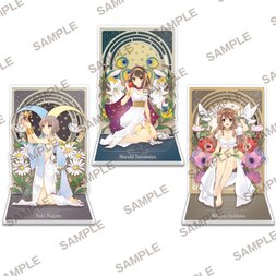 Sneaker Bunko 30th Anniversary The Melancholy of Haruhi Suzumiya Acrylic Stand Set
