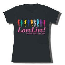 Love Live! Muse Colored Silhouettes Juniors' T-Shirt
