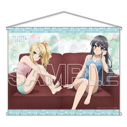 Rascal Does Not Dream of Bunny Girl Senpai Mai & Nodoka B2 Tapestry