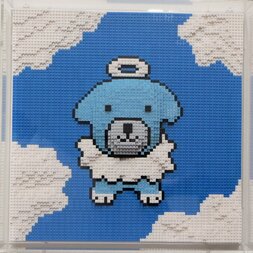 Nanoblock Shibuya Pixel Art Artist Works: Ichio Otsuka Relief