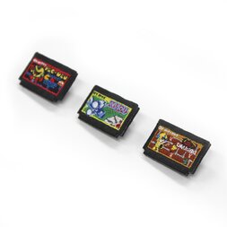 Namco Museum Cassette-Shaped Embroidered Pouch Series