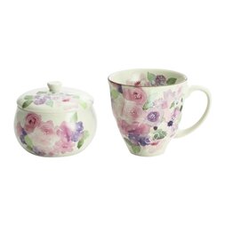 Hana Kobo Mino Ware Mug & Candy Pot