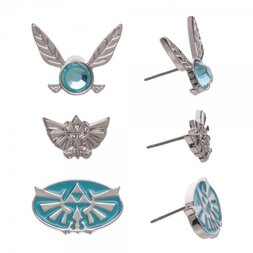 Legend of Zelda Earrings 3-Pack