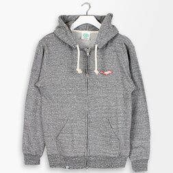 PARK HRJK WALL Skateboard Zip-Up Hoodie