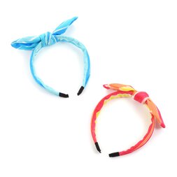 Le cocone Adult Resort Artsy Striped Ribbon Katyusha Headband