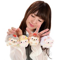 Harinezumi no Harin Flowers & Apples Hedgehog Plush Collection (Ball Chain)