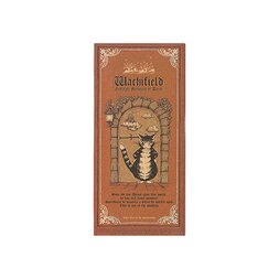 Wachifield Dayan the Cat Old Book Ticket Clear Case