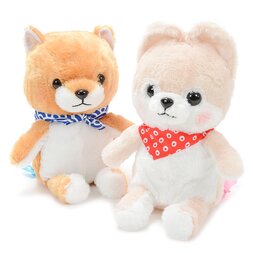 Mameshiba San Kyodai Plush Backpack Collection