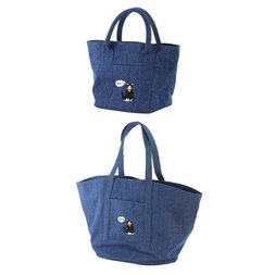 Denim Cat Tote Bag