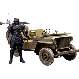 PLAMAX MF-35: Minimum Factory Protect Gear w/ Special Investigations Unit Patrol Vehicle