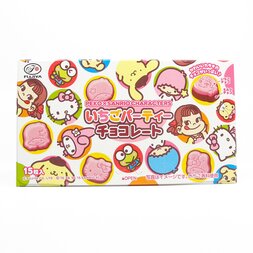 Peko x Sanrio Characters Strawberry Party Chocolate