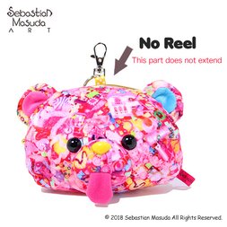 6%DOKIDOKI Sebastian Masuda Time After Time Capsule Bear Mascot Pass Case