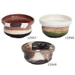 Elegant Mino Ware Matcha Bowls