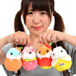 Coroham Coron Fruits Vol. 2 Hamster Plush Collection (Ball Chain)