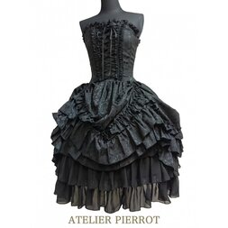 Atelier Pierrot Jacquard Corset Dress