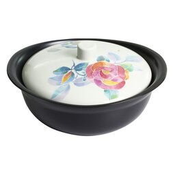 Hana Kotoba Mino Ware Heat-Resistant Pot