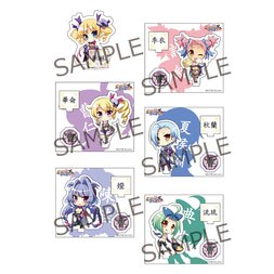 Fenomeno Shin Koihime Musou: Kakumei Acrylic Figure Stands Vol. 01